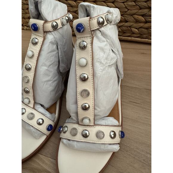 NWB! Coach SADIE SEMI MATTE CALF CHALK - Picture 4 of 11